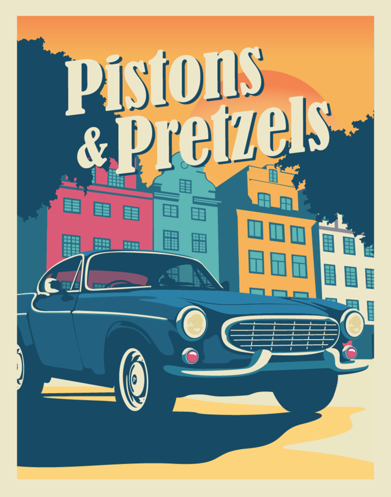 Välkommen till Pistons & Pretzels Sportbilsevent 10 juni 2023
